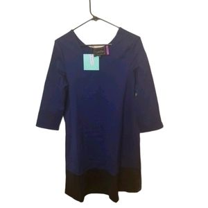 Leota 3/4 Sleeve Shift Dress